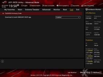 ASUS ROG MAXIMUS XII APEX 7. UEFI BIOS  -  Impostazioni generali 22