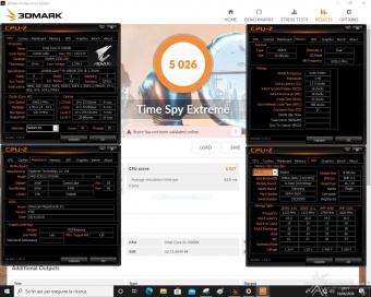 GIGABYTE Z490 AORUS XTREME 15. Overclock & Temperature 10