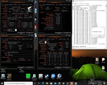 GIGABYTE Z490 AORUS XTREME 15. Overclock & Temperature 11