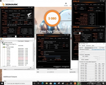 GIGABYTE Z490 AORUS XTREME 15. Overclock & Temperature 2