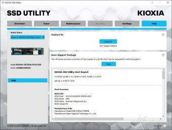 KIOXIA EXCERIA PLUS 2TB 3. Firmware - TRIM - SSD Utility 15