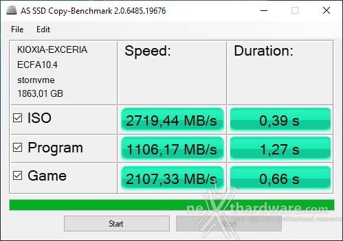 KIOXIA EXCERIA PLUS 2TB 12. AS SSD Benchmark 4