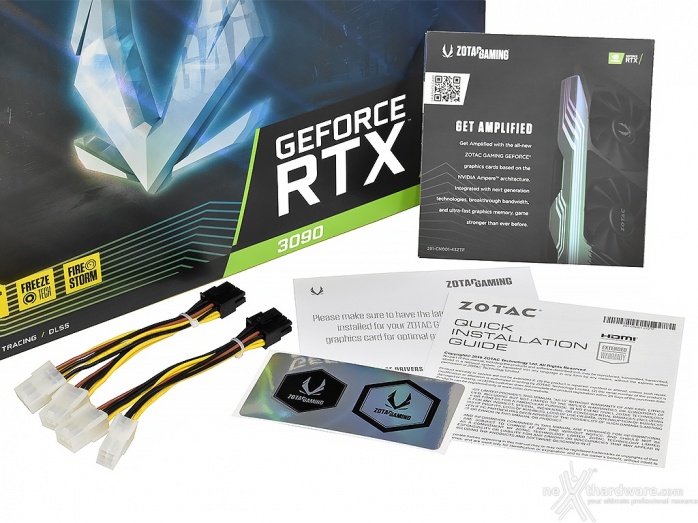 ZOTAC GeForce RTX 3090 Trinity 3. Packaging & Bundle 6