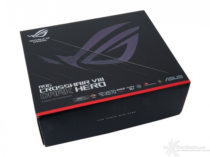 ASUS ROG Crosshair VIII Dark Hero 2. Packaging & Bundle 1