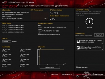 ASUS ROG Crosshair VIII Dark Hero 7. UEFI BIOS  -  Impostazioni generali 2