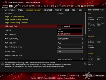 ASUS ROG Crosshair VIII Dark Hero 8. UEFI BIOS - Extreme Tweaker 2
