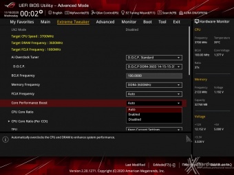 ASUS ROG Crosshair VIII Dark Hero 8. UEFI BIOS - Extreme Tweaker 4