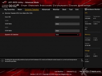 ASUS ROG Crosshair VIII Dark Hero 8. UEFI BIOS - Extreme Tweaker 5