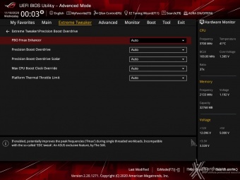 ASUS ROG Crosshair VIII Dark Hero 8. UEFI BIOS - Extreme Tweaker 7