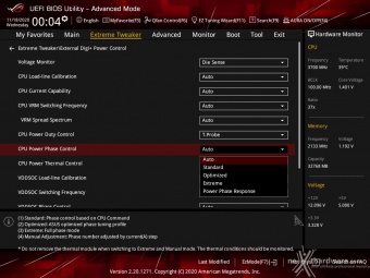 ASUS ROG Crosshair VIII Dark Hero 8. UEFI BIOS - Extreme Tweaker 17