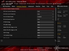 ASUS ROG Crosshair VIII Dark Hero 8. UEFI BIOS - Extreme Tweaker 20