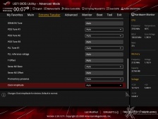 ASUS ROG Crosshair VIII Dark Hero 8. UEFI BIOS - Extreme Tweaker 22