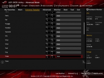 ASUS ROG Crosshair VIII Dark Hero 8. UEFI BIOS - Extreme Tweaker 11