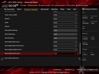 ASUS ROG Crosshair VIII Dark Hero 8. UEFI BIOS - Extreme Tweaker 13