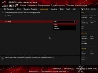 ASUS ROG Crosshair VIII Dark Hero 7. UEFI BIOS  -  Impostazioni generali 20