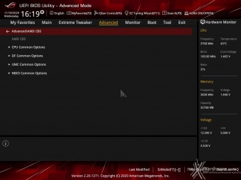 ASUS ROG Crosshair VIII Dark Hero 7. UEFI BIOS  -  Impostazioni generali 11