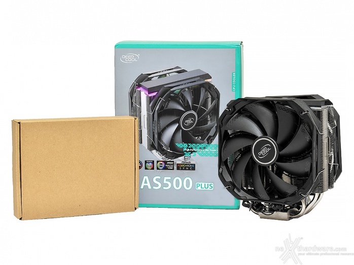 DEEPCOOL AS500 PLUS 1. Packaging & Bundle 2