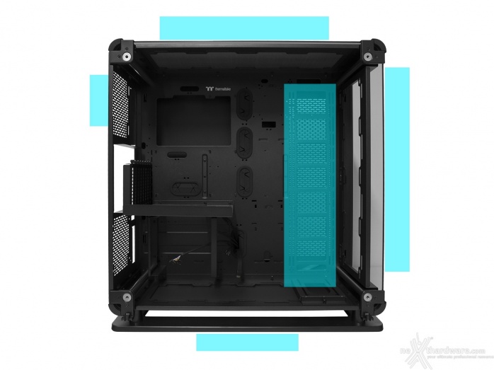 Thermaltake Core P8 TG 5. Raffreddamento 2