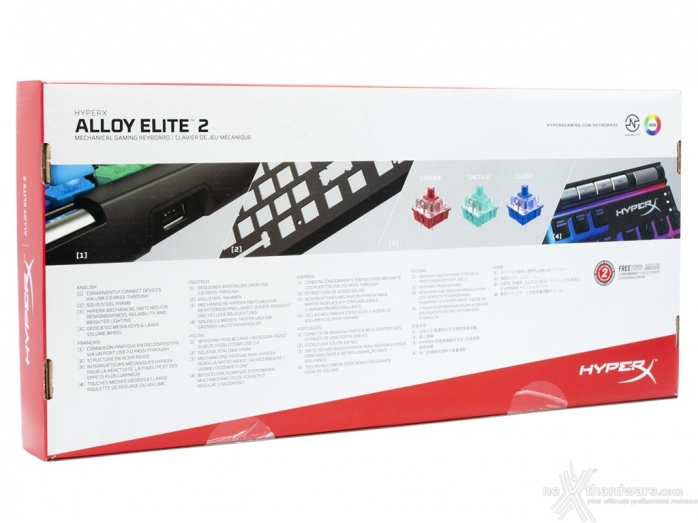 HyperX Alloy Elite 2 & Pulsefire Haste 1. Unboxing 2