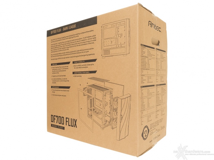 Antec DF700 Flux 1. Packaging & Bundle 2