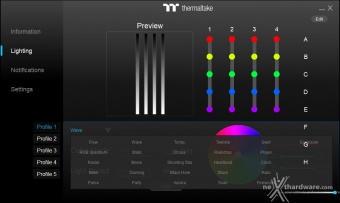 Thermaltake TOUGHRAM RGB 4000MHz C19 2. Software controllo illuminazione 4