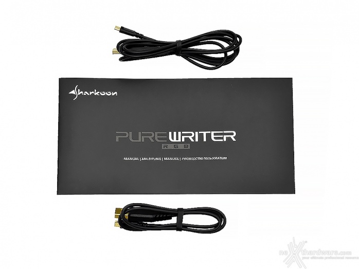 Sharkoon PureWriter RGB & Light² 200 1. Unboxing 3