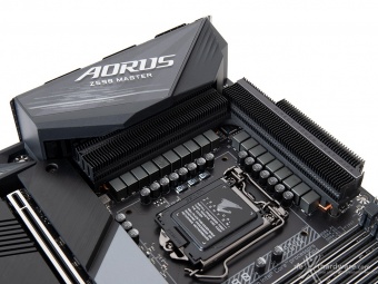 GIGABYTE Z590 AORUS MASTER 4. Vista da vicino - Parte seconda 1