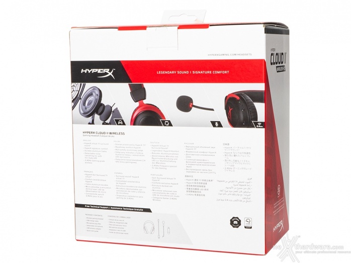 HyperX Cloud II Wireless 1. Unboxing 3