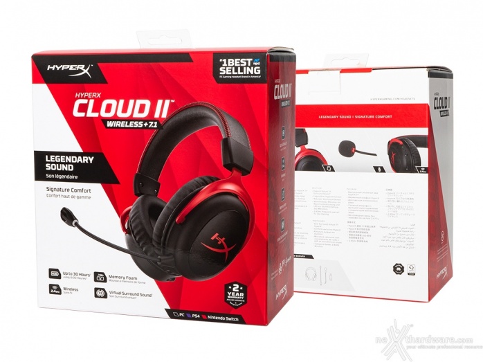 HyperX Cloud II Wireless 1. Unboxing 1