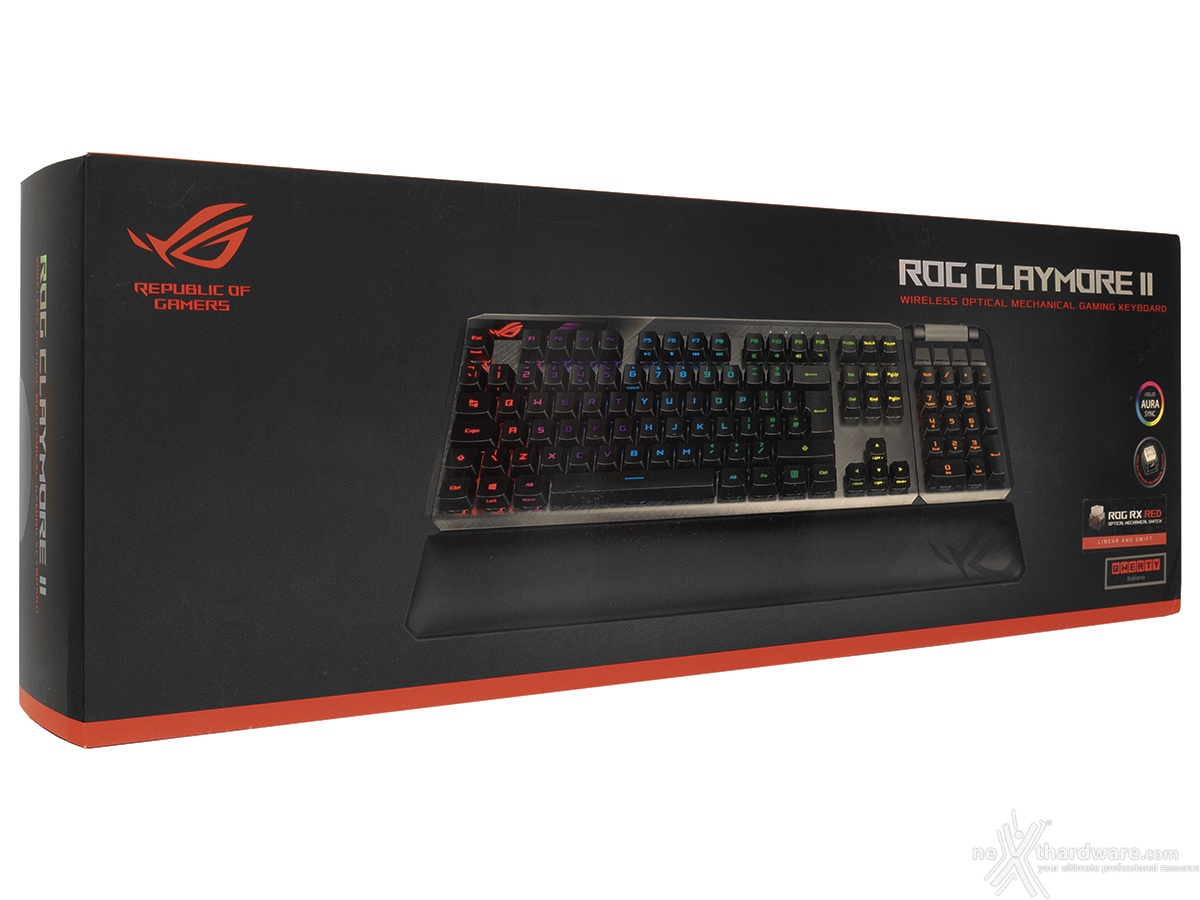 Asus rog claymore ii обзор