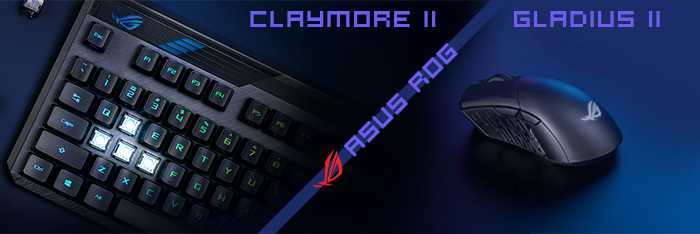 ASUS ROG Claymore II & Gladius III Wireless 1