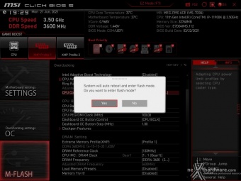 MSI MEG Z590 ACE 7. MSI Click BIOS 5 -  Impostazioni generali 7