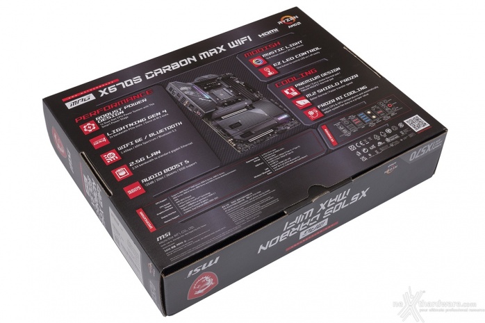 MSI MPG X570S CARBON MAX WIFI 2. Packaging & Bundle 2