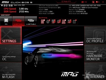 MSI MPG X570S CARBON MAX WIFI 7. MSI Click BIOS 5  -  Impostazioni generali 2