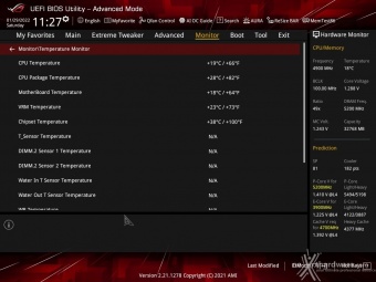 ASUS ROG MAXIMUS Z690 EXTREME 7. UEFI BIOS -  Impostazioni generali 12