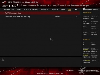 ASUS ROG MAXIMUS Z690 EXTREME 7. UEFI BIOS -  Impostazioni generali 26