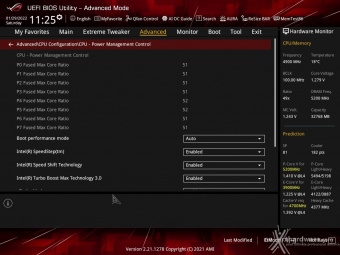 ASUS ROG MAXIMUS Z690 EXTREME 7. UEFI BIOS -  Impostazioni generali 9