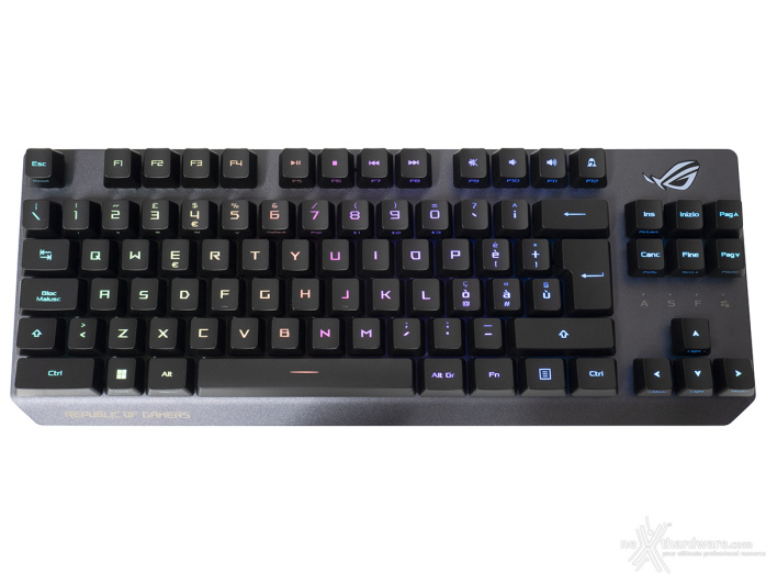 ASUS ROG Strix Scope RX TKL Wireless Deluxe 5. Prova sul campo 1