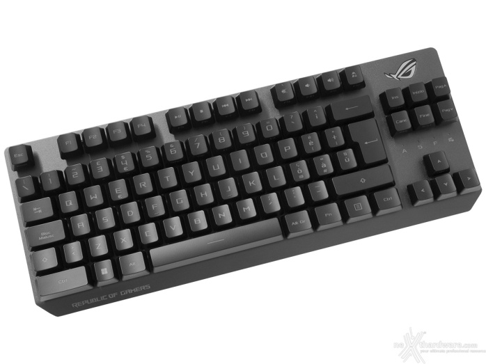 ASUS ROG Strix Scope RX TKL Wireless Deluxe 2. Vista da vicino - Parte prima 1