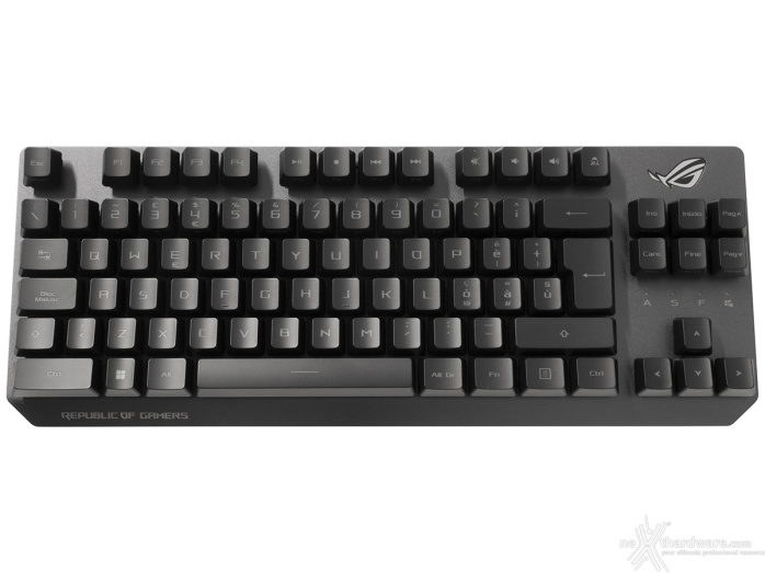 ASUS ROG Strix Scope RX TKL Wireless Deluxe 2. Vista da vicino - Parte prima 2