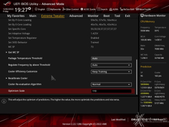 ASUS ROG MAXIMUS Z790 APEX 8. UEFI BIOS - Extreme Tweaker 27