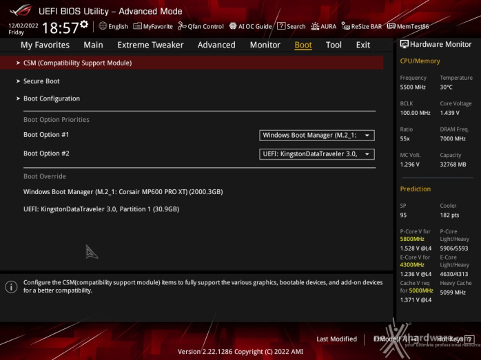 ASUS ROG MAXIMUS Z790 APEX 7. UEFI BIOS -  Impostazioni generali 17