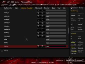 ASUS ROG MAXIMUS Z790 APEX 8. UEFI BIOS - Extreme Tweaker 31