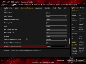 ASUS ROG MAXIMUS Z790 APEX 8. UEFI BIOS - Extreme Tweaker 32