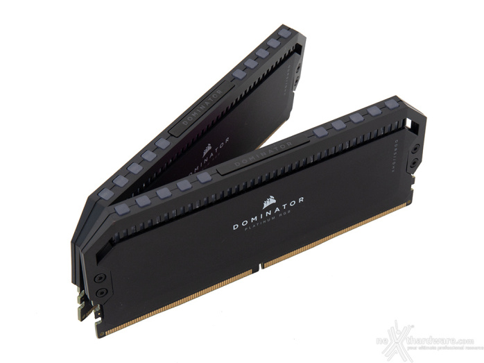 CORSAIR DOMINATOR PLATINUM RGB DDR5-7000 2. Presentazione delle memorie 7