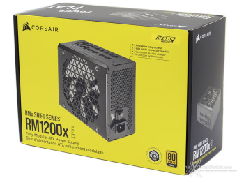 CORSAIR RM1200x SHIFT 1. Packaging & Bundle 1