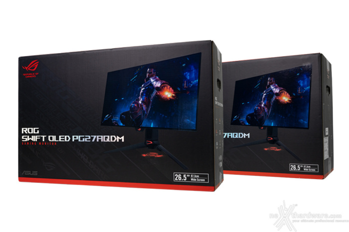 ASUS ROG Swift OLED PG27AQDM 1. Packaging & Bundle 1