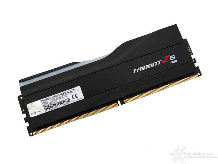 G.SKILL Trident Z5 RGB DDR5-7200 48GB 1. Presentazione delle memorie 7