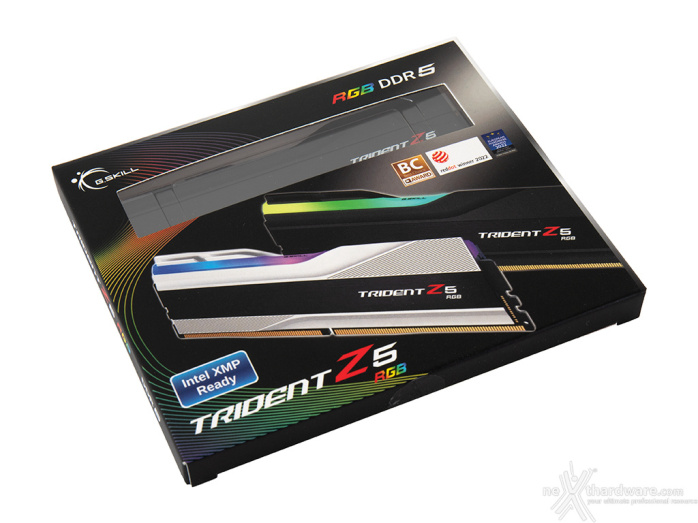 G.SKILL Trident Z5 RGB DDR5-7200 48GB 1. Presentazione delle memorie 1