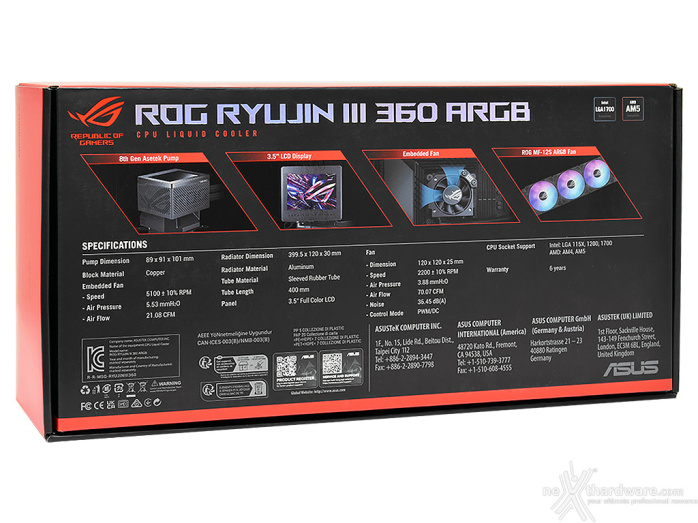ROG RYUJIN III 360 ARGB 1. Packaging & Bundle 2
